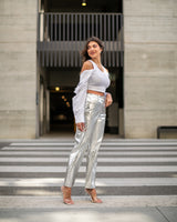 DOUBLE DOSE TOP- WHITE/WHITE