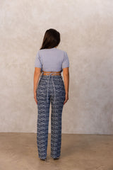HER BASQUIAT DENIM PANTS