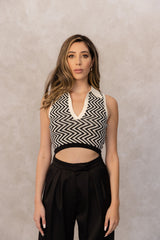DAZED & CHIC CROP TOP