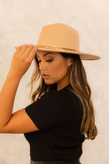 THE JOANNE HAT- PEANUT BUTTER